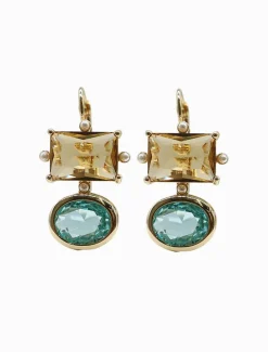 Symposium Agean French Hooks Champagne Blue