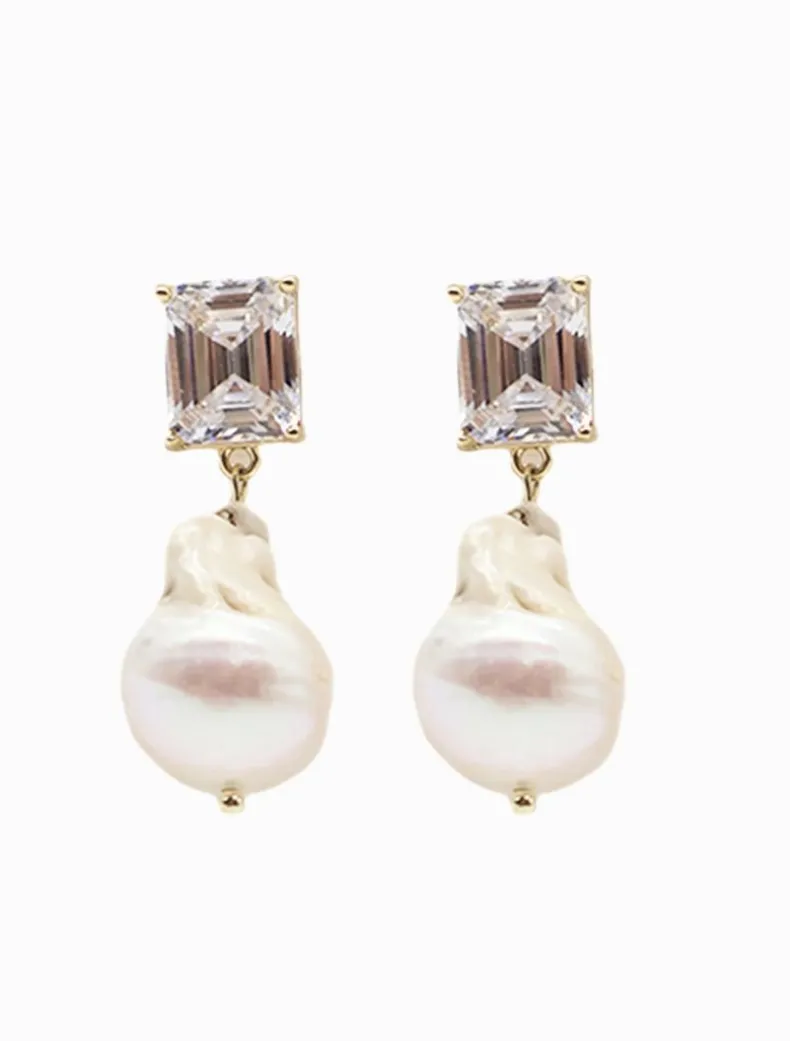 Symposium Celestial Pearl Drop Earrings