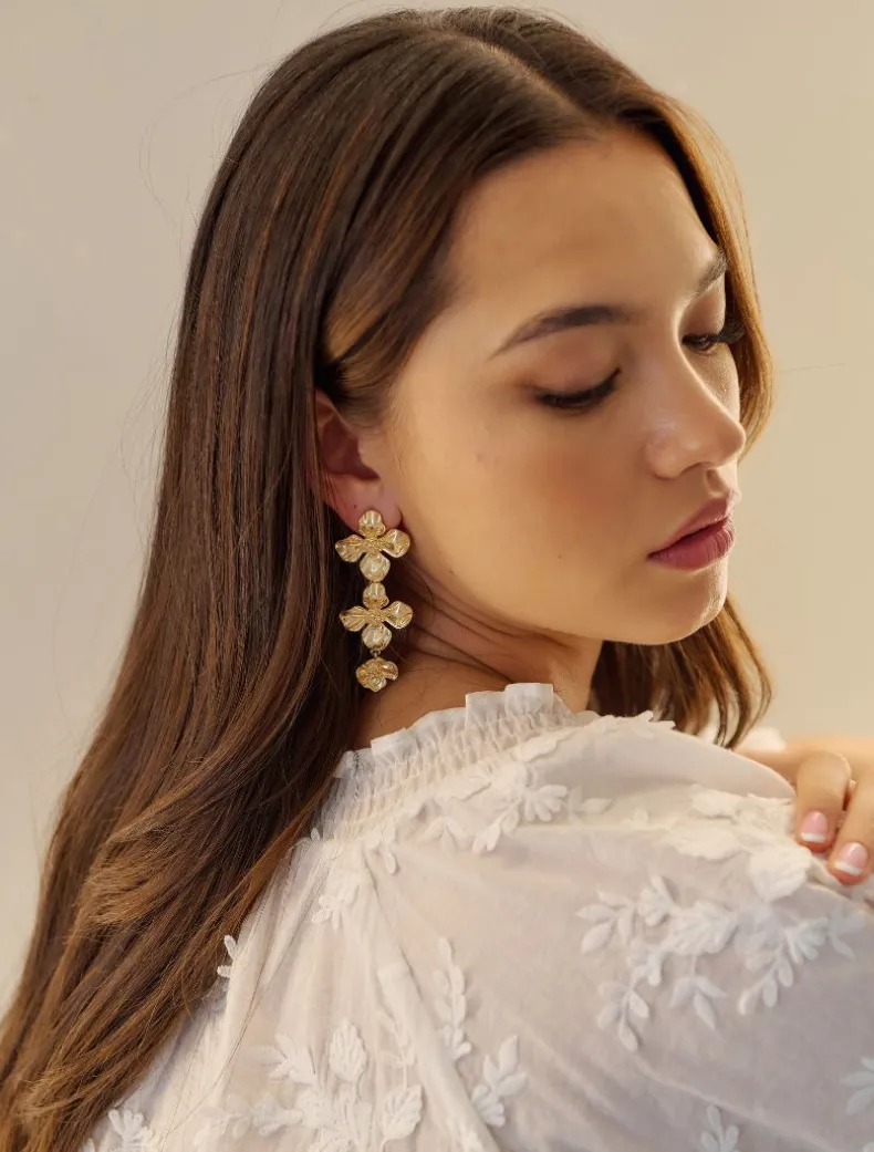 Symposium Chain Blooms Earrings