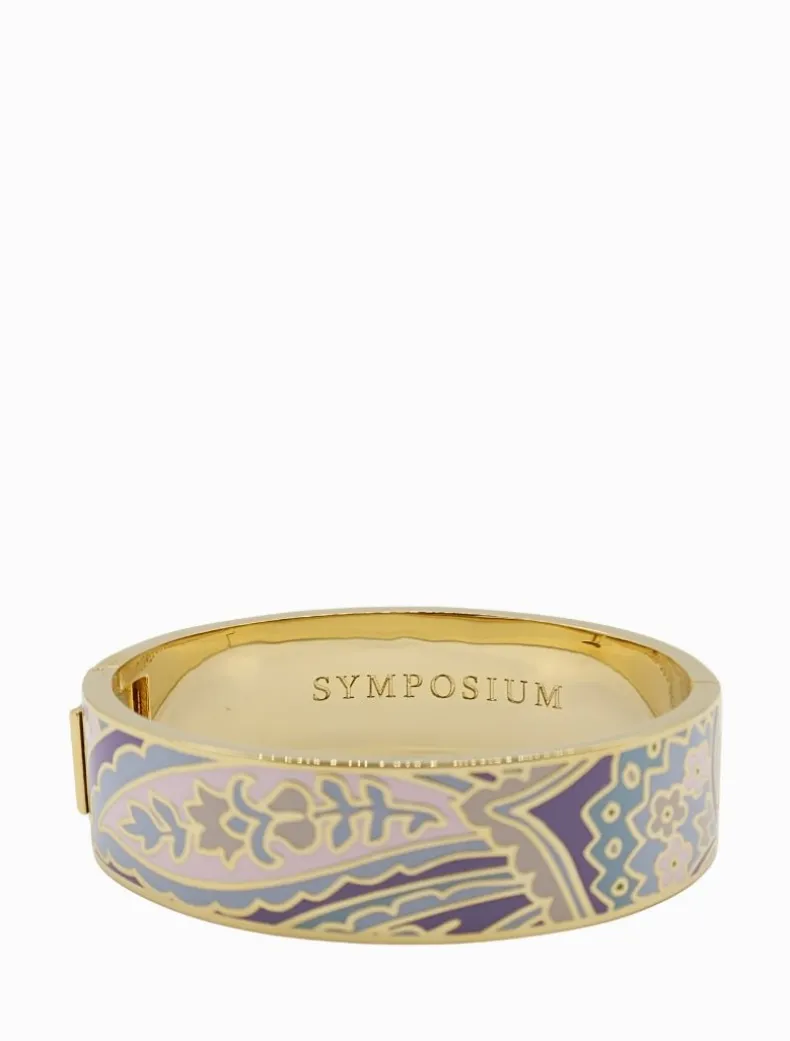Symposium Enamel Cuff Blue Tones
