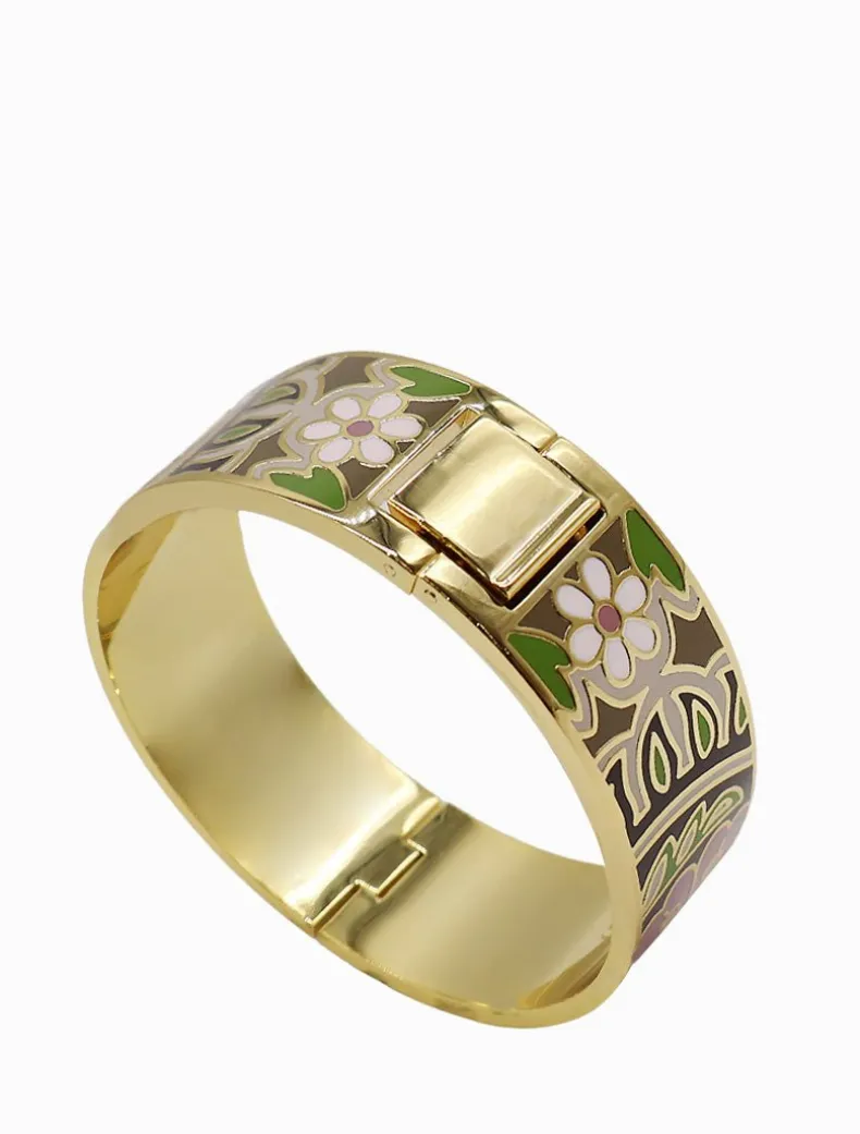 Symposium Enamel Cuff Earth Tones