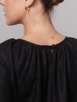 Tabby Long Sleeved Dress Black - FINAL SALE