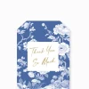 Thank You Chinoiserie Tag