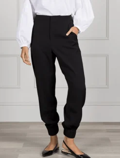 The Hendrix Cuffed Pants Black - FINAL SALE