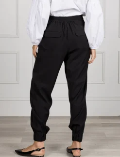 The Hendrix Cuffed Pants Black - FINAL SALE
