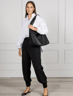 The Hendrix Cuffed Pants Black - FINAL SALE