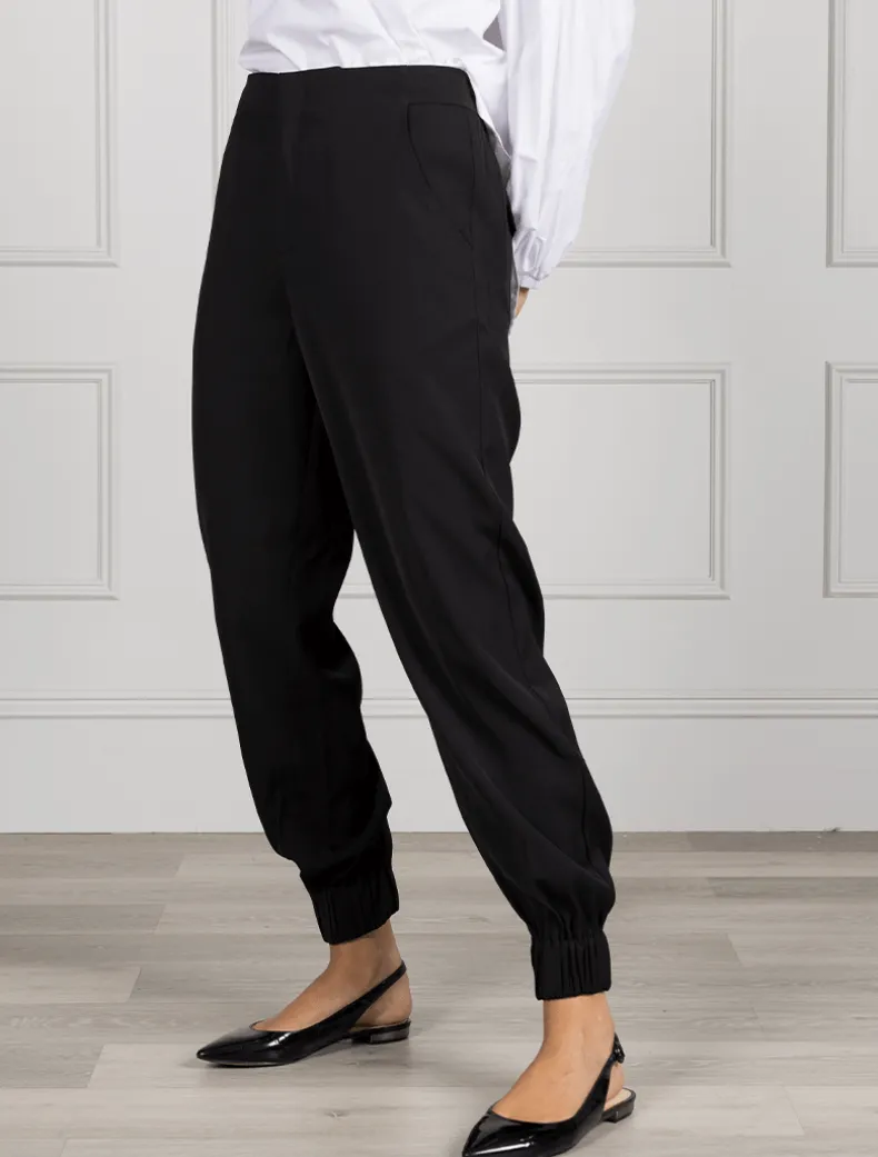 The Hendrix Cuffed Pants Black - FINAL SALE