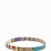 Tila Bracelet Nude and Turquoise