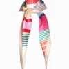 Trapezoid Scarf Bright Stripes
