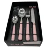 Umbria 24 Piece Cutlery Set Pink - FINAL SALE