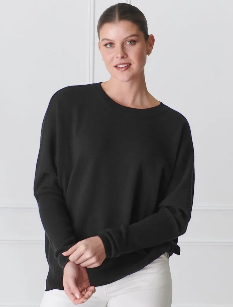 Vanessa Cashmere Jumper Black