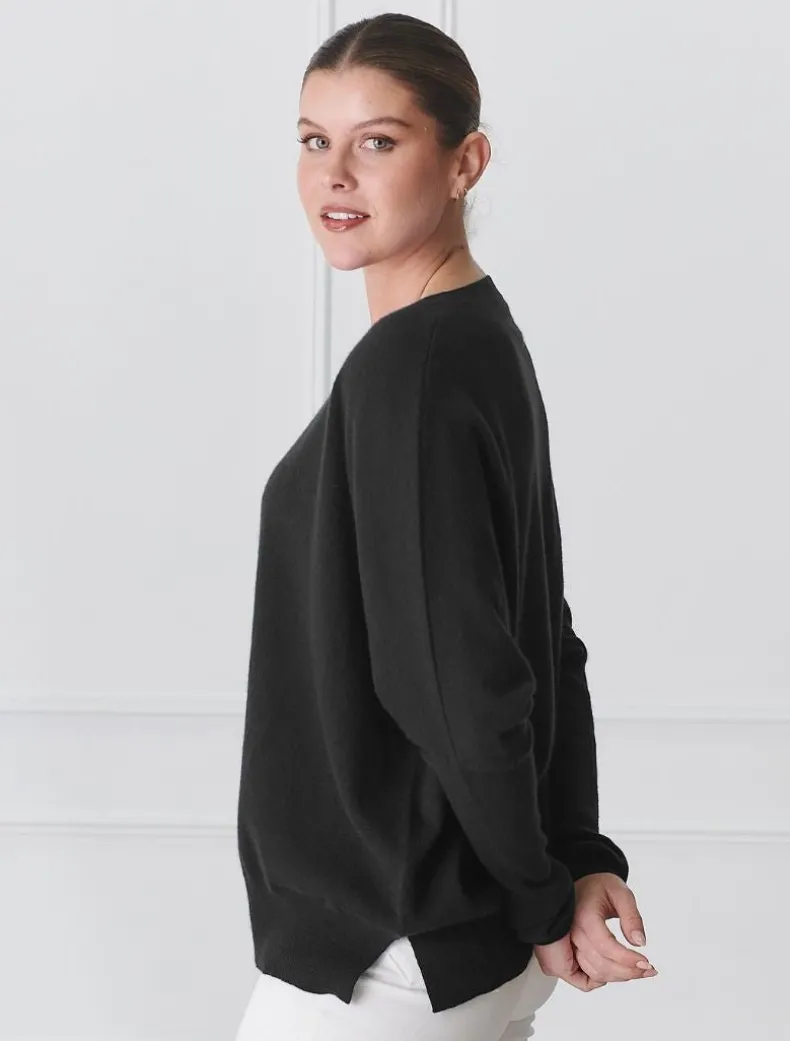 Vanessa Cashmere Jumper Black