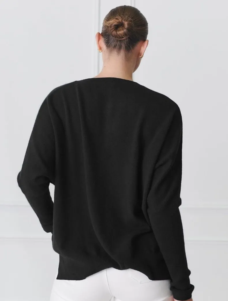 Vanessa Cashmere Jumper Black