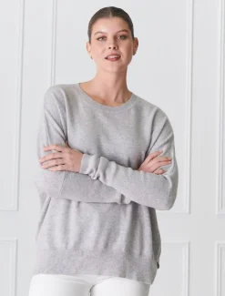 Vanessa Cashmere Jumper Grey