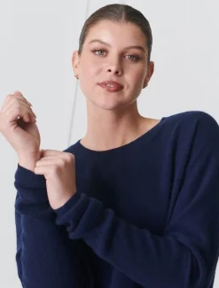 Vanessa Cashmere Jumper Navy