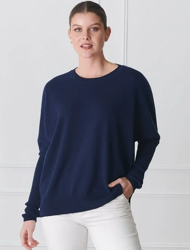 Vanessa Cashmere Jumper Navy