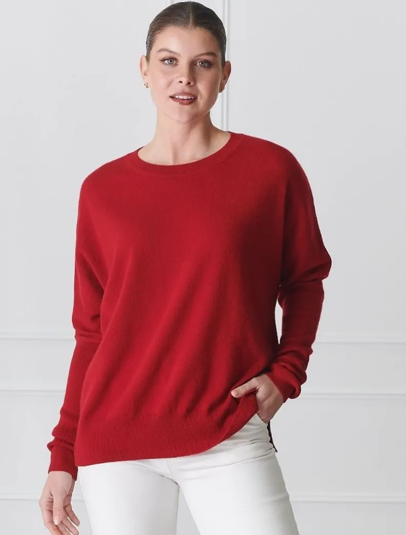 Vanessa Cashmere Jumper Rosewood