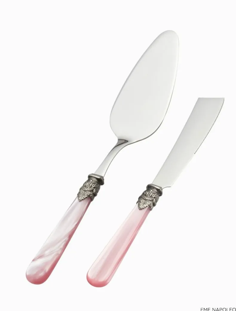 Verona 2 Piece Cake Server Pink