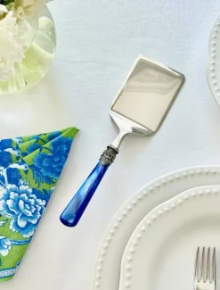Verona Lasagne Server Blue