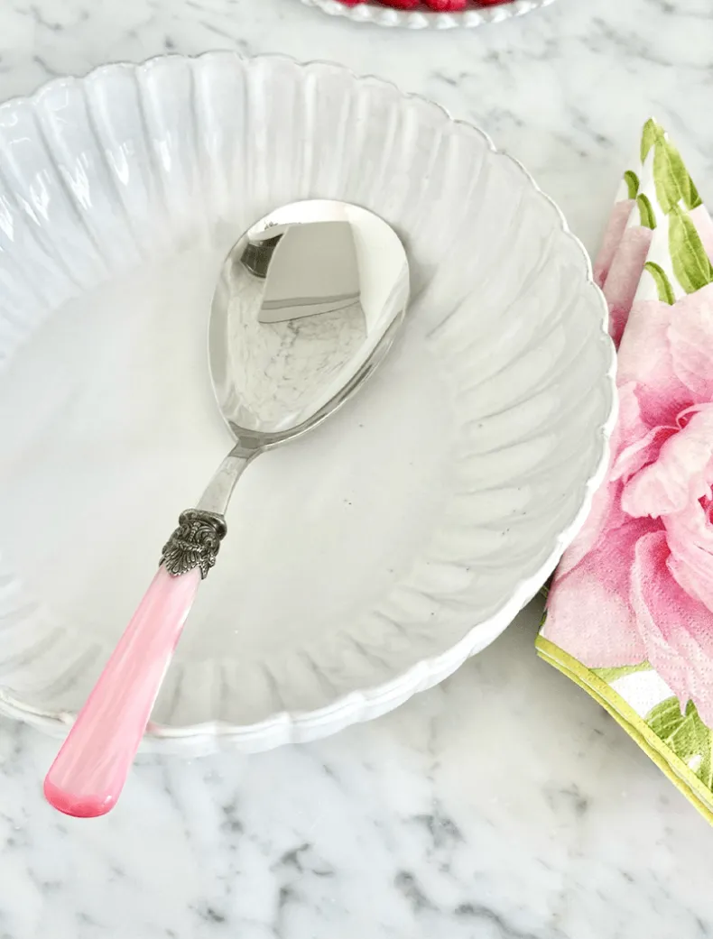Verona Serving Spoon Pink