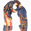 Vintage Belt Silk Scarf