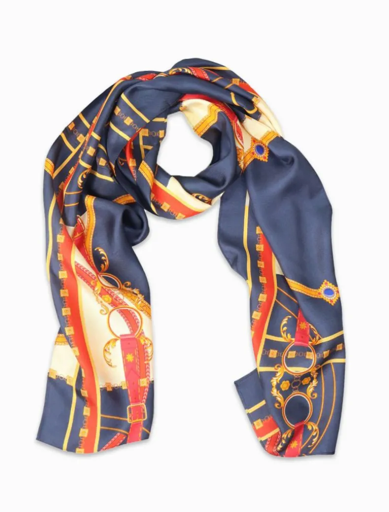 Vintage Belt Silk Scarf