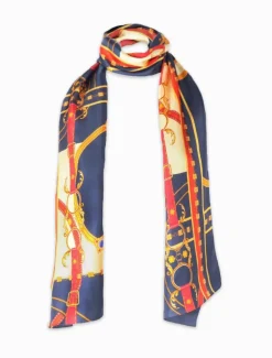 Vintage Belt Silk Scarf