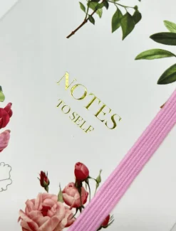Vintage Botanical Journal Pink