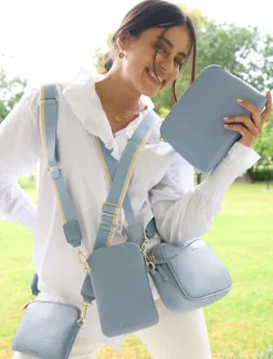 Wanderer Cross Body Bag Denim