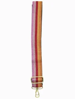 Webbing Bag Strap Golden Rainbow