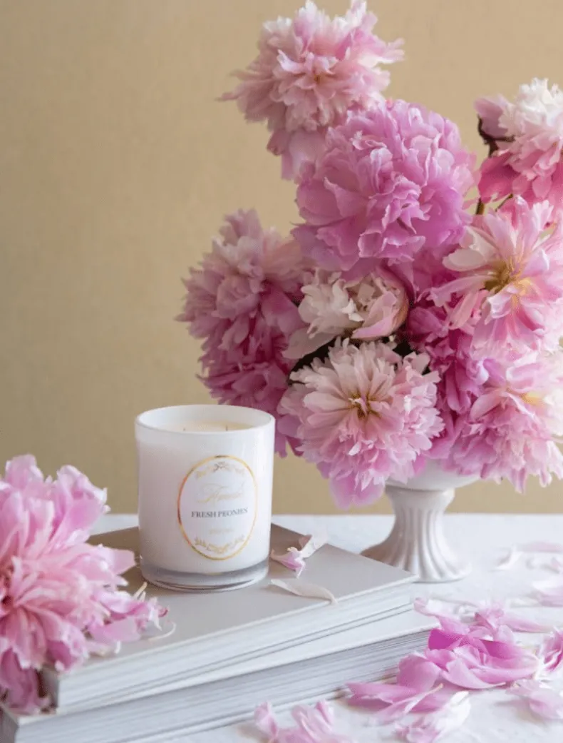 Zjoosh Candle Amelie Fresh Peonies