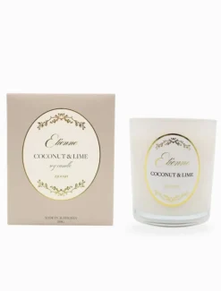 Zjoosh Candle Etienne Coconut u0026 Lime