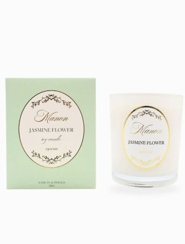 Zjoosh Candle Manon Jasmine Flower