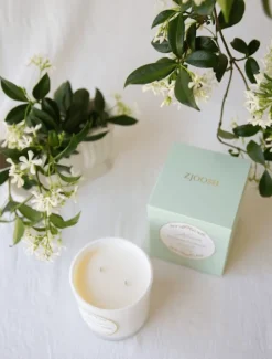 Zjoosh Candle Manon Jasmine Flower