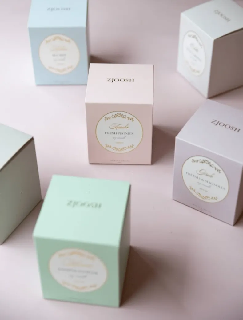 Zjoosh Candle Manon Jasmine Flower
