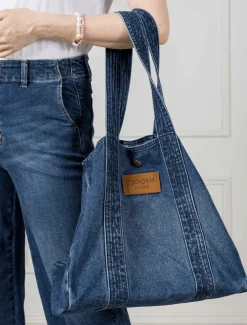 Zjoosh Classic Tote Bag Denim
