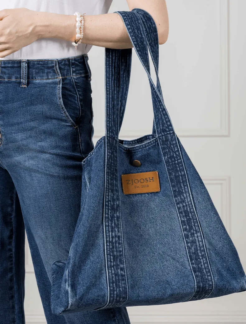 Zjoosh Classic Tote Bag Denim