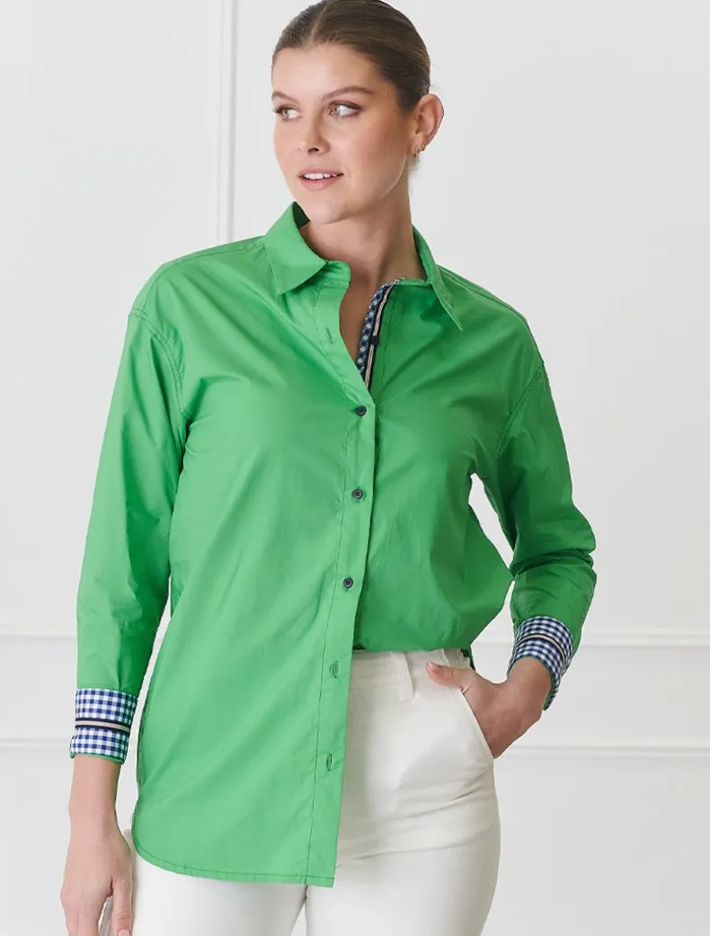 Zjoosh Pop Shirt Green- FINAL SALE