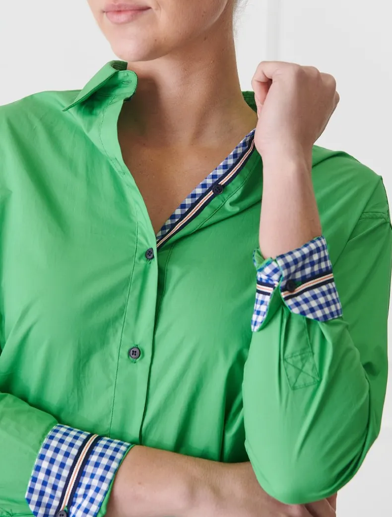 Zjoosh Pop Shirt Green- FINAL SALE