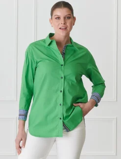 Zjoosh Pop Shirt Green- FINAL SALE